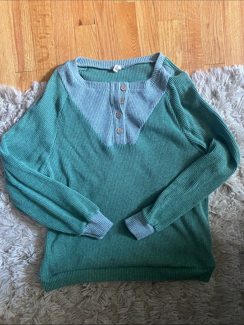 NWOT Ribbed long sleeve